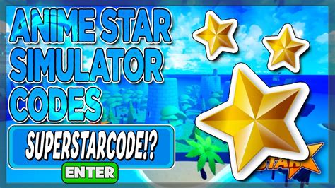 All New Roblox [🌟upd] Anime Star Simulator Secret Op Codes Roblox 2023 Codes Youtube