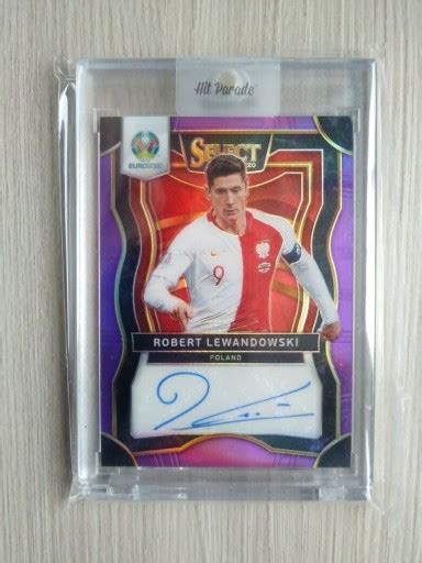 Panini Select Robert Lewandowski autograf 75 Świebodzice Kup teraz