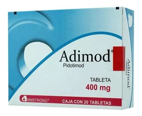 Adimod 400 Mg Caja Con 20 Tabletas Meses Sin Intereses