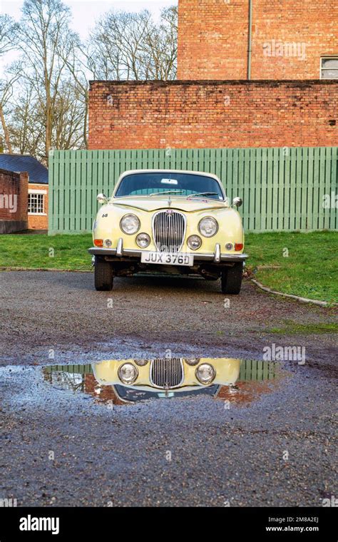 1966 Jaguar 3 8 Litre Classic Car At Bicester Heritage Centre Sunday