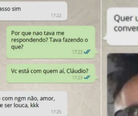 Após detalhe chamar a atenção de esposa homem é pego no flagra e o