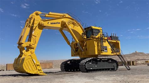 Komatsu excavator for surface mining delivers precision, productivity ...