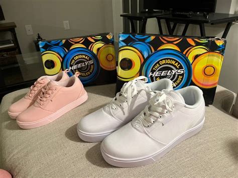 All White Heelys Pro 20