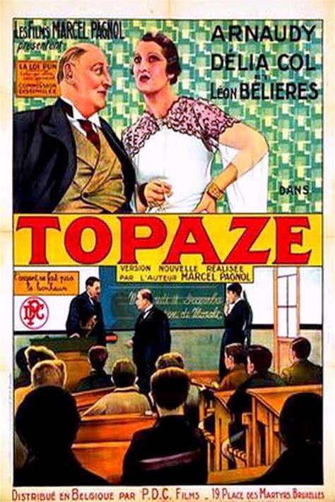 Topaze película 1936 Tráiler resumen reparto y dónde ver