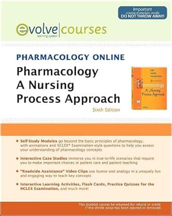 Pharmacology Online For Pharmacology User Guide And Access Code A