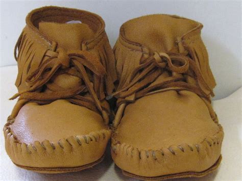 leather elkskin moccasins handmade men size 11 rendezvous