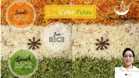 Tiranga Pulav Tri Colour Rice Recipe Republic Day Special Recipes