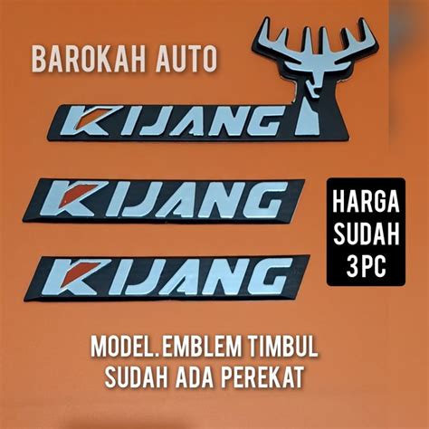 Kijang Grand Emblem Tulisan Kijang Harga Sudah 3pc Lazada Indonesia