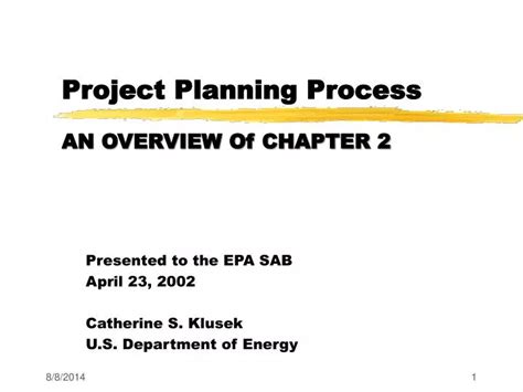 Ppt Project Planning Process An Overview Of Chapter 2 Powerpoint