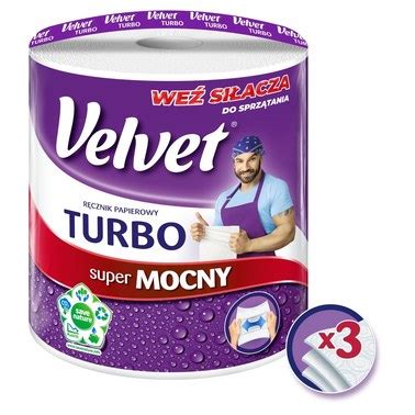 Velvet Turbo Ręcznik papierowy 25 TANIEJ promocja Drogeria Alicja