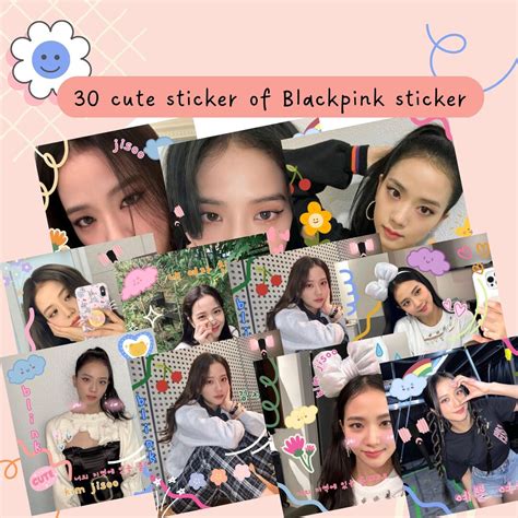 30 Blackpink Jisoo Stickers Printable Sticker Kim Jisoo - Etsy UK