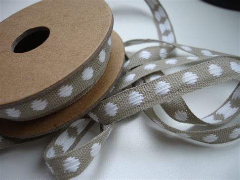 Natural Linen Sewing Tape / Ribbon / Trim / by linensbysabine