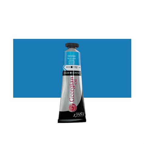 Buy Ceruleum Blue 38ml Daler Rowney Georgian Oil Paint Coeruleum Blue