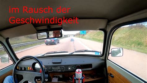 Trabant OnBord im Tiefflug über Autobahn YouTube