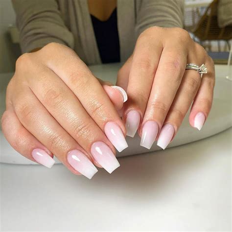 Ombre Nude White Nails The Chicest Trend You Need To Try Now