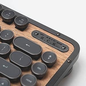 Mua AZIO Retro Compact Keyboard Elwood Bluetooth Wireless USB Wired