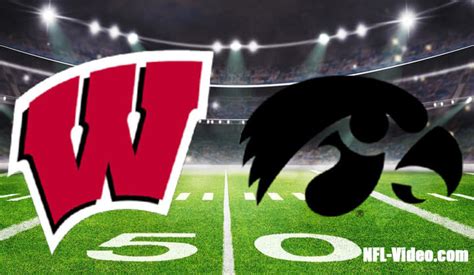 Wisconsin vs Iowa Football Week 11 2022 Full Game Replay NCAA College ...