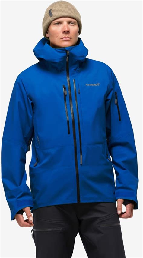 Norrona Lofoten Gore Tex Pro Jacket M S Olympian Blue Ski Jackets