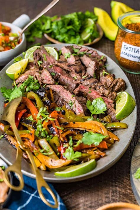 Best Steak Fajitas Recipe Grilled Fajitas The Cookie Rookie