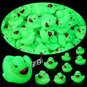 Amazon Glimin Pcs Halloween Rubber Ducks Bulk Glow In Dark