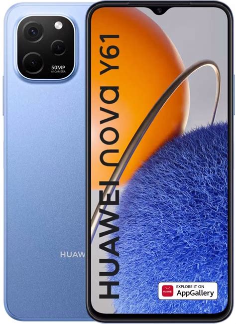 Telefon mobil Huawei Nova Y61 4Gb 64Gb Sapphire Blue cumpără la preț