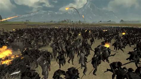 Gondor Vs Witch King Mordor Total War Attila Rise Of Mordor Cinematic