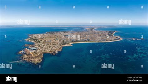 France Vendee Noirmoutier Island Aerial View Stock Photo Alamy