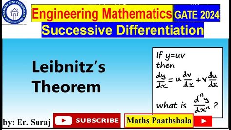 Engineering Math Leibniz S Theorem Successive Differentiation