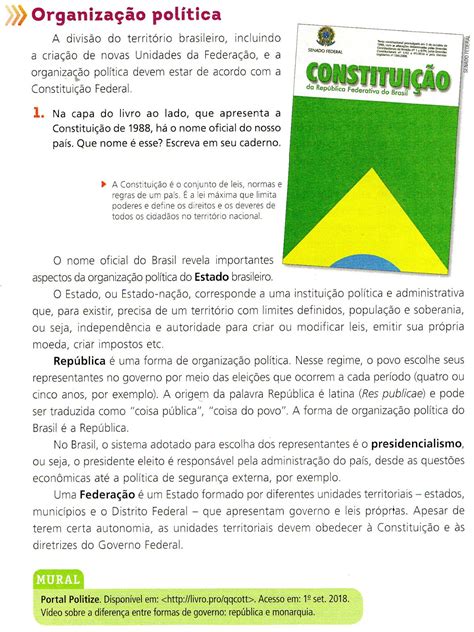Como Surgiu As Primeiras Formas De Organização Política - Profº Mazucheli - Geografia : Atividades - Organização política do Brasil