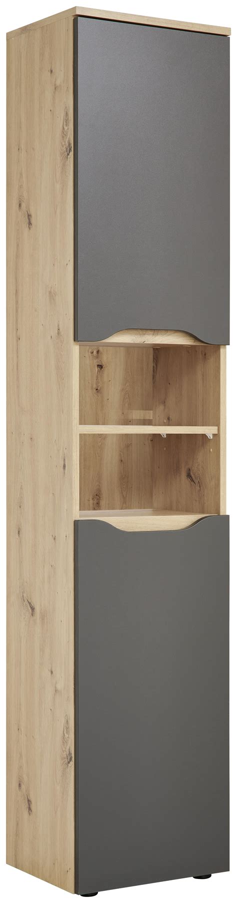 Hochschrank In Artisan Eiche Und Anthrazit Kaufen