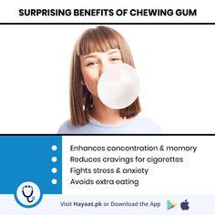 Benefits of Chewing Gum - BarretttinStevens