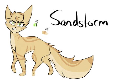 Sandstorm | Warrior cats. by SilvyJayArt on DeviantArt