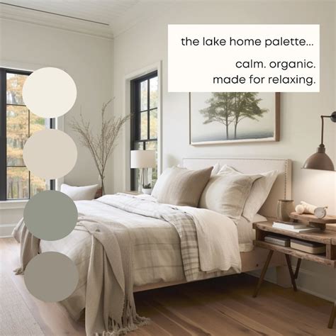 Lake Home Sherwin Williams Paint Palette Modern Neutrals Calm Coastal Paint Colors For Home