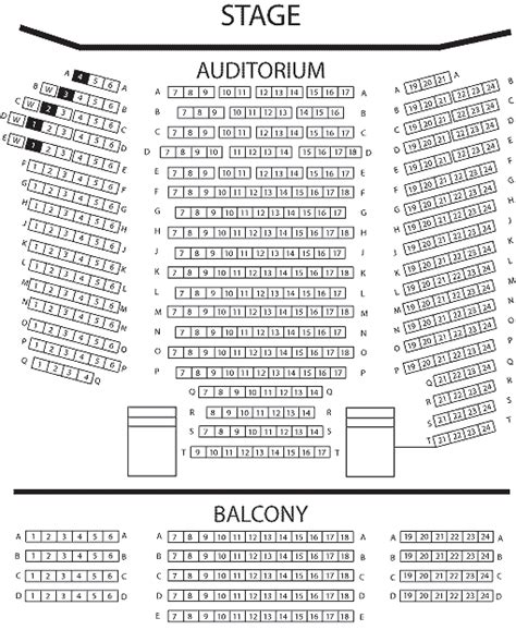 Civic Center Seating Plan | Elcho Table