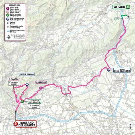 Giro D Italia 2024 La Tappa Di Oggi Alpago Bassano Del Grappa Si