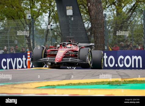 Imola Italy Rd Apr Charles Leclerc Mon Ferrari F