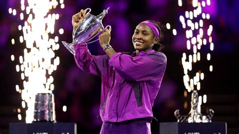 Coco Gauff Completes Dream Run To Become Youngest To Win Wta Finals In