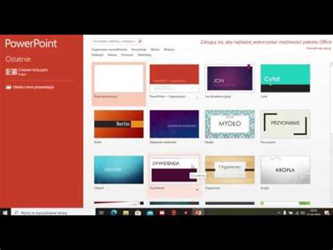 Jak zrobić prezentację w Power Point od podstaw YouTube