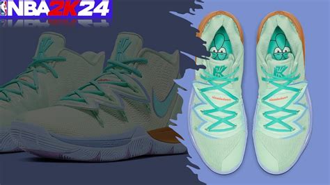 How To MAKE Kyrie 5 Squidward NBA 2K24 Shoe Creator YouTube