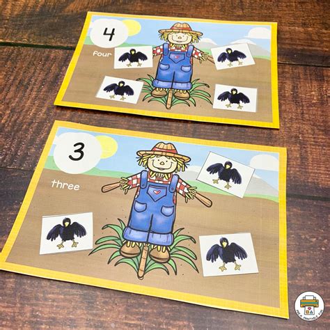 Corn Scarecrows And Crows Activity Pack Pre K Printable Fun