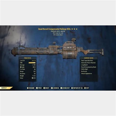 Weapon Q2515 Railway Game Items Gameflip