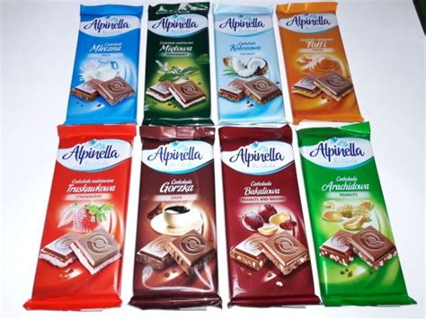 Шоколадки Alpinella в ассортименте 90 г | OptZakaz.com