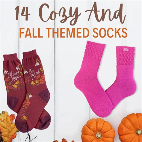 14 Cozy And Fall Themed Socks Best Socks For Autumn 2022 Johns