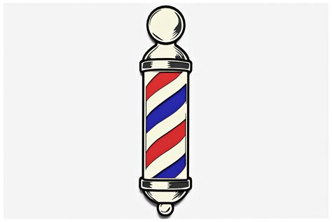 Barber Pole Layered Design For Cutting Vector File For Laser Etsy Canada