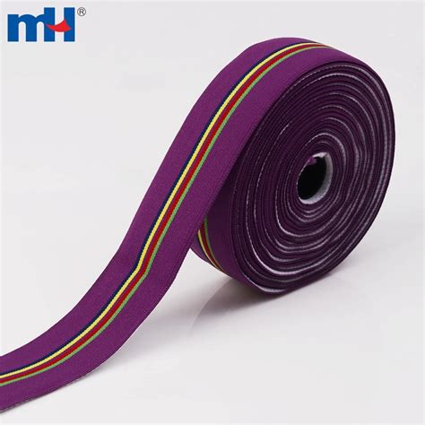 36mm Custom Nylon Woven Jacquard Elastic For Boxer Manufacturer