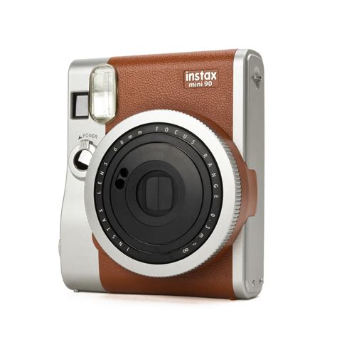 Fuji Instax Mini 90 Neo Classic Braun Kamera Instax Sofortbild Photo Lang