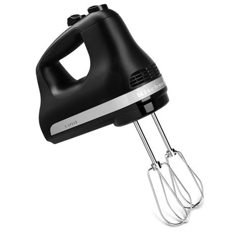 KitchenAid 5-Speed Ultra Power Hand Mixer, Matte Black (KHM512BM ...