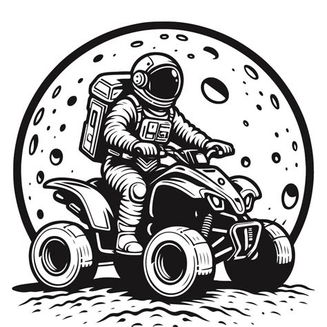 Free Astronaut Clipart Svg Black And White Svg Vector File For Laser