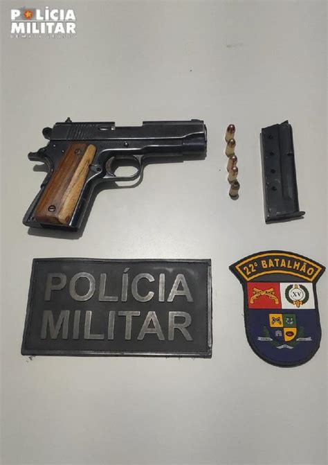 Integrante De Organização Criminosa é Preso Por Porte Ilegal De Arma E