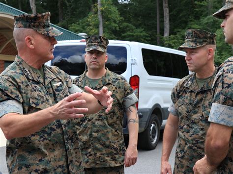 DVIDS - Images - MARFORCOM Commander visits Marine Corps Security Force ...